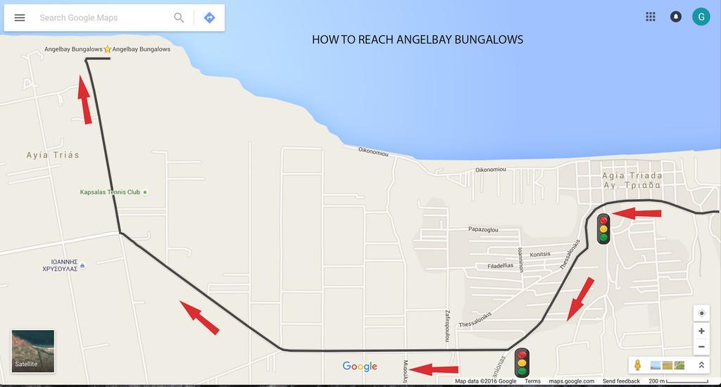 Angelbay Bungalows Agia Triada  Exterior foto